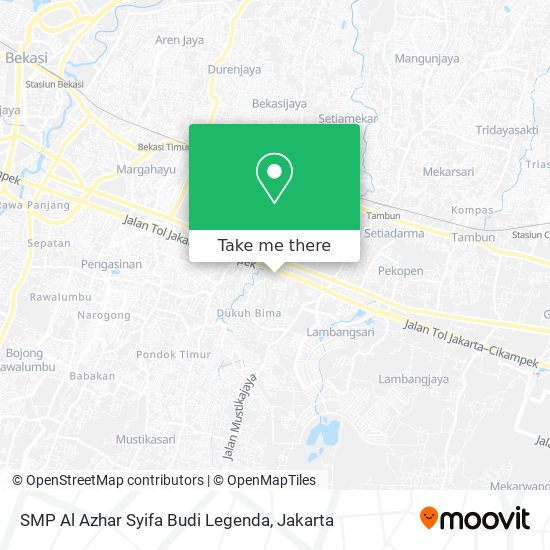 SMP Al Azhar Syifa Budi Legenda map