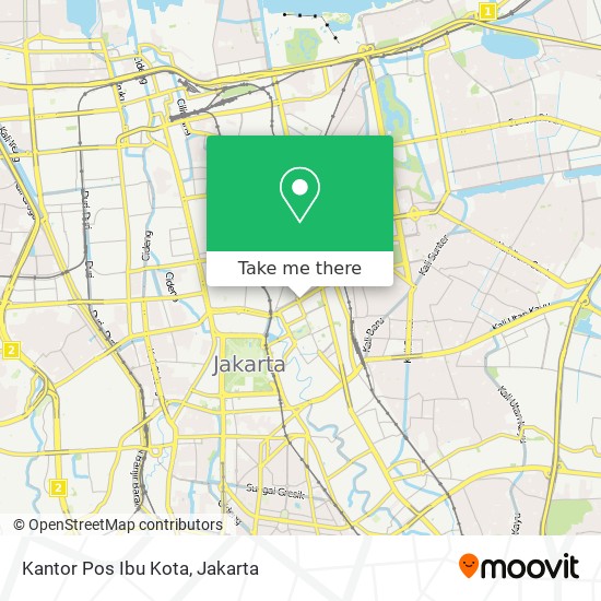 Kantor Pos Ibu Kota map