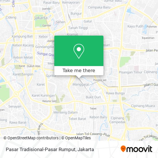 Pasar Tradisional-Pasar Rumput map