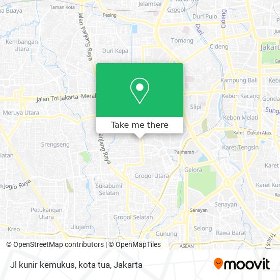 Jl kunir kemukus, kota tua map