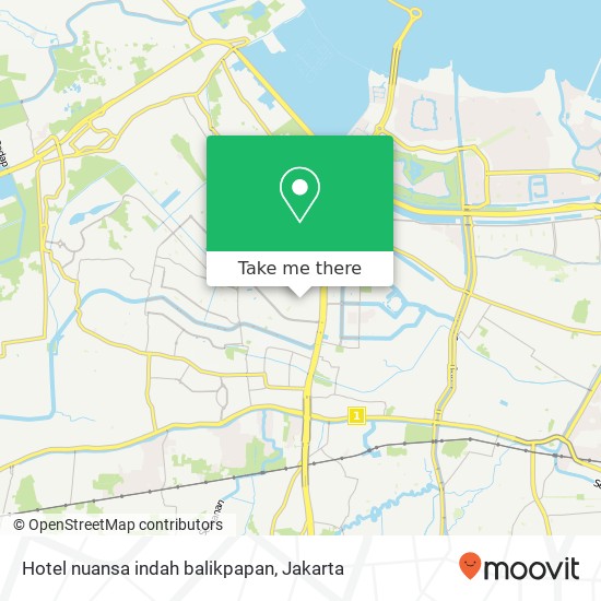 Hotel nuansa indah balikpapan map