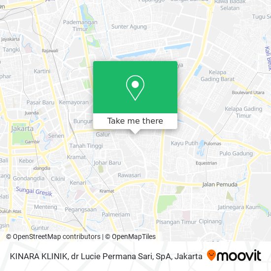 KINARA KLINIK, dr Lucie Permana Sari, SpA map