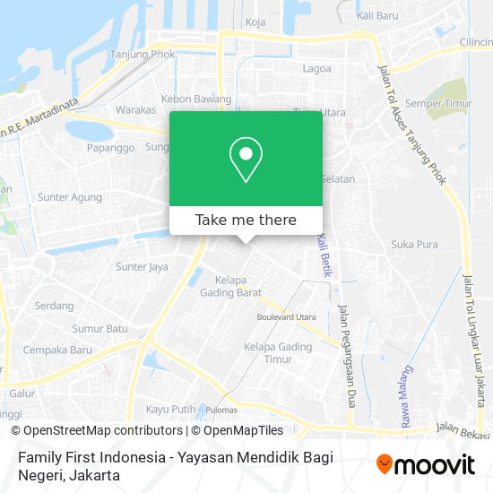 Family First Indonesia - Yayasan Mendidik Bagi Negeri map