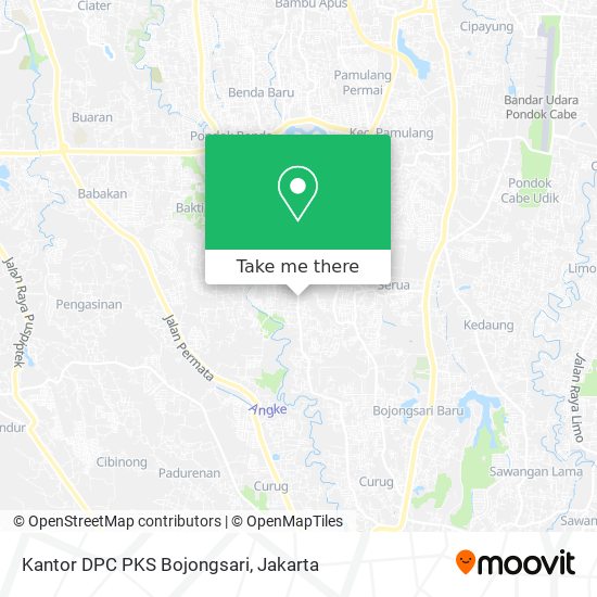 Kantor DPC PKS Bojongsari map