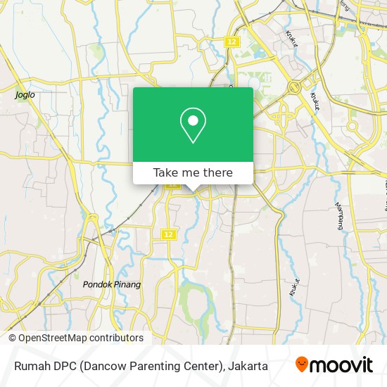 Rumah DPC (Dancow Parenting Center) map