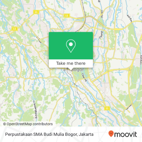 Perpustakaan SMA Budi Mulia Bogor map