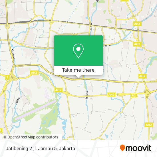 Jatibening 2 jl. Jambu 5 map