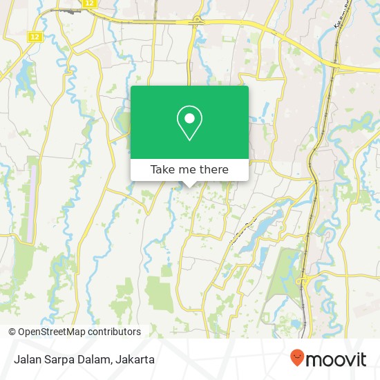 Jalan Sarpa Dalam map