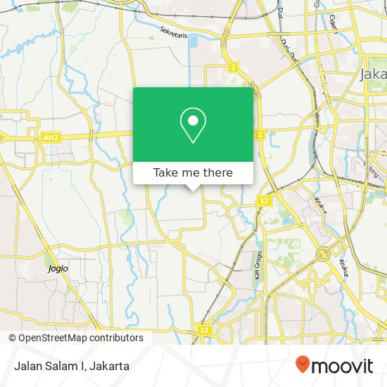 Jalan Salam I map