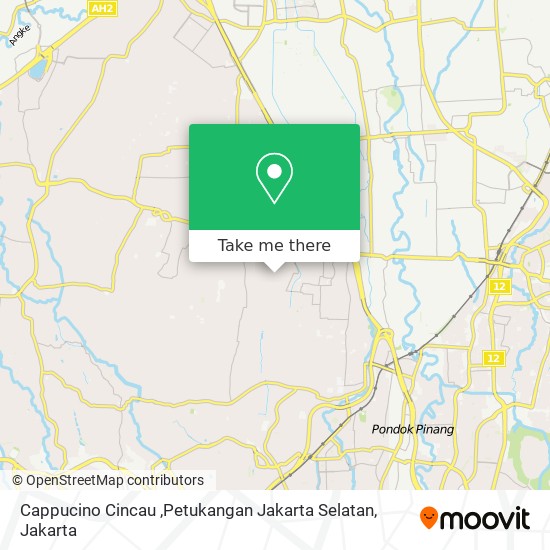 Cappucino Cincau ,Petukangan Jakarta Selatan map