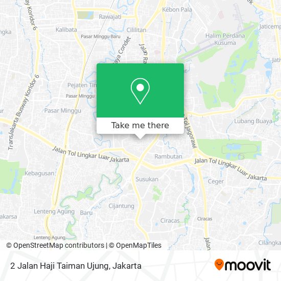 2 Jalan Haji Taiman Ujung map
