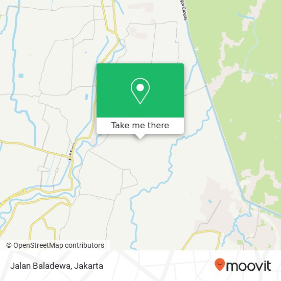 Jalan Baladewa map