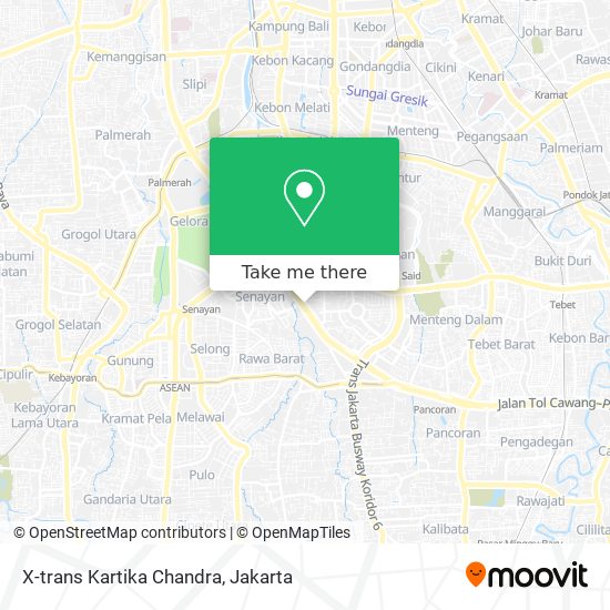 X-trans Kartika Chandra map
