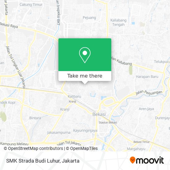 SMK Strada Budi Luhur map