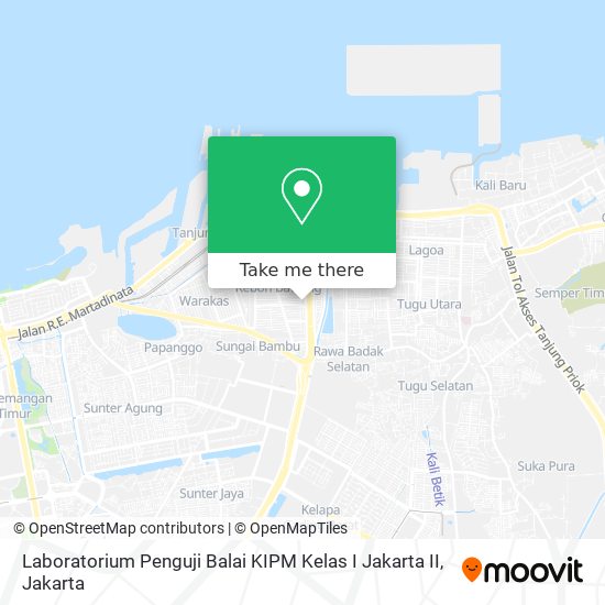 Laboratorium Penguji Balai KIPM Kelas I Jakarta II map