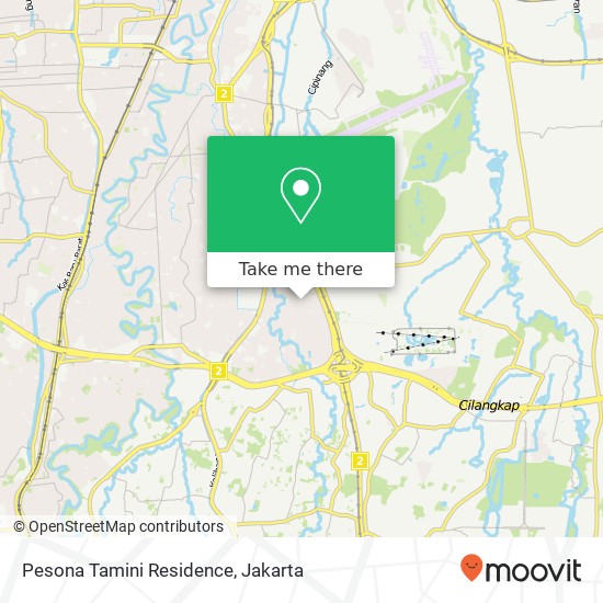 Pesona Tamini Residence map