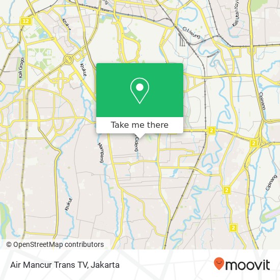 Air Mancur Trans TV map