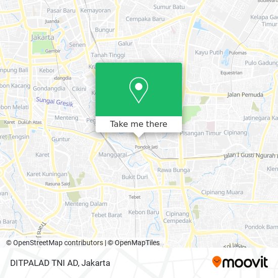 DITPALAD TNI AD map