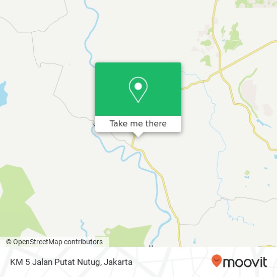 KM 5 Jalan Putat Nutug map