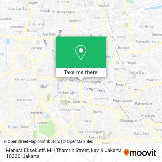 Menara Eksekutif, MH Thamrin Street, kav. 9 Jakarta 10330 map