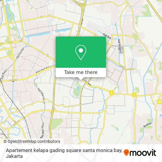 Apartement kelapa gading square santa monica bay map