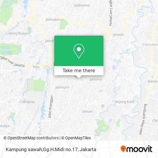 Kampung sawah,Gg.H.Midi no.17 map