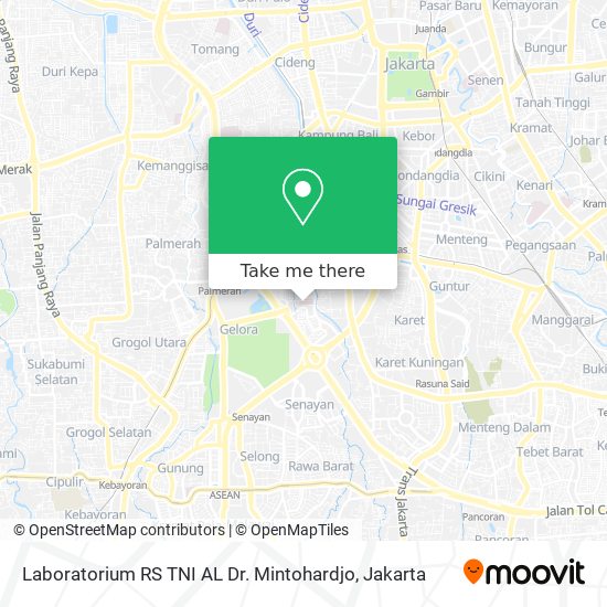 Laboratorium RS TNI AL Dr. Mintohardjo map