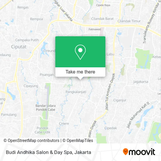 Budi Andhika Salon & Day Spa map