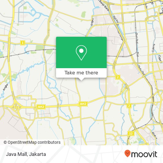 Java Mall map