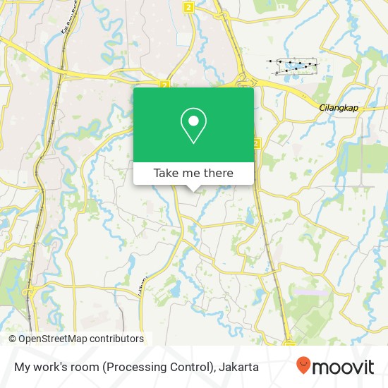 My work's room (Processing Control) map