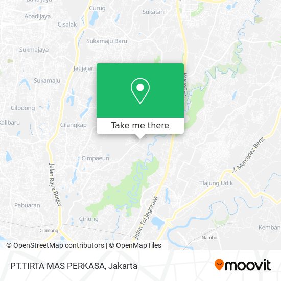 PT.TIRTA MAS PERKASA map