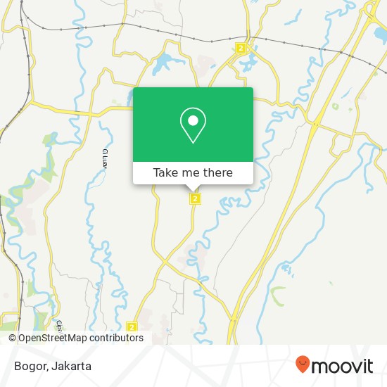 Bogor map