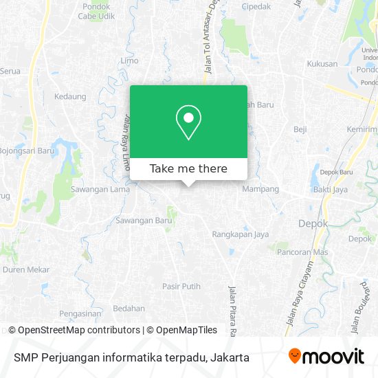 SMP Perjuangan informatika terpadu map