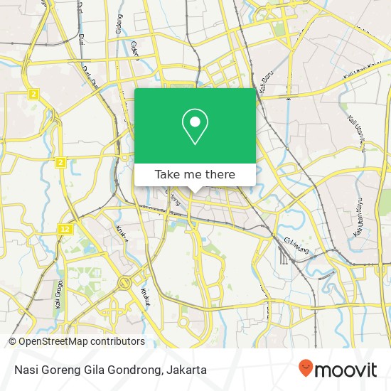 Nasi Goreng Gila Gondrong map