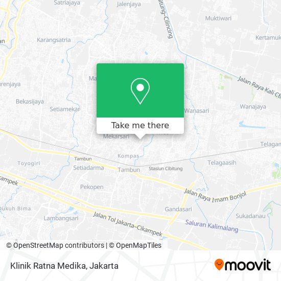 Klinik Ratna Medika map