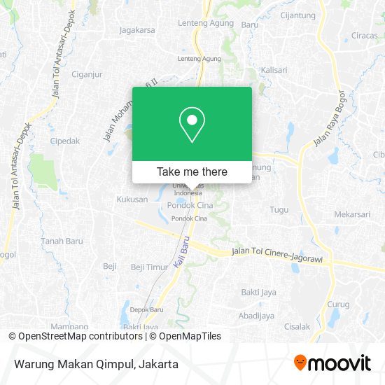 Warung Makan Qimpul map