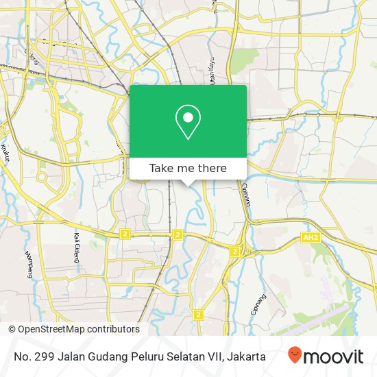 No. 299 Jalan Gudang Peluru Selatan VII map