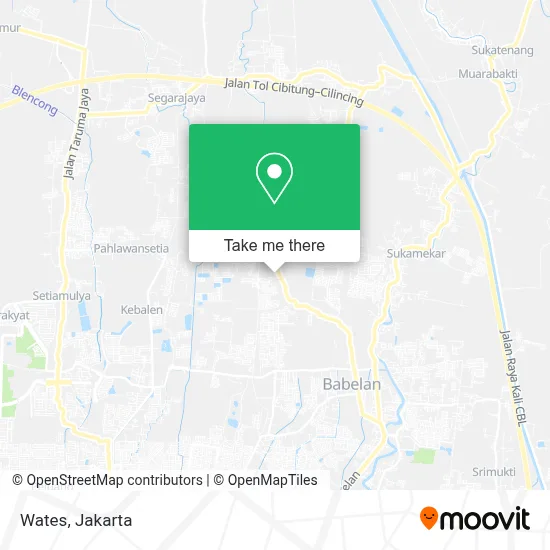Wates map