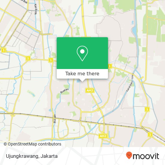 Ujungkrawang map