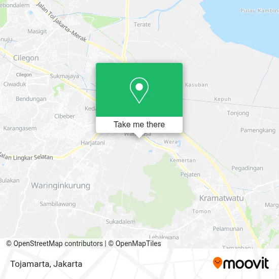 Tojamarta map