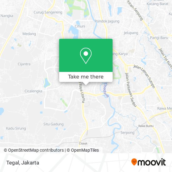 Tegal map