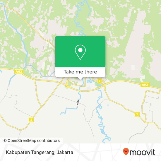 Kabupaten Tangerang map
