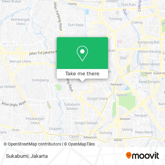 Sukabumi map