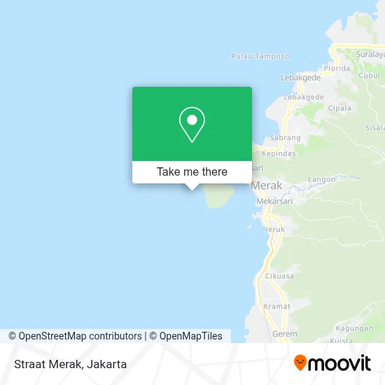 Straat Merak map
