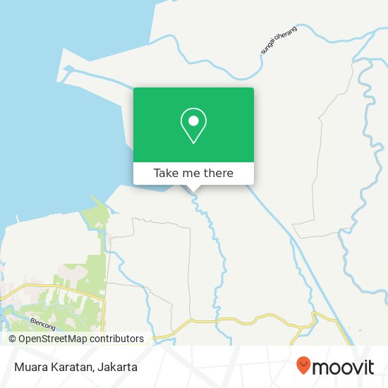 Muara Karatan map