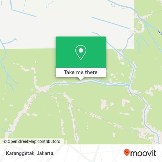 Karanggetak map