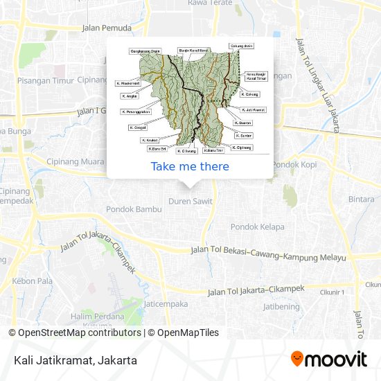 Kali Jatikramat map