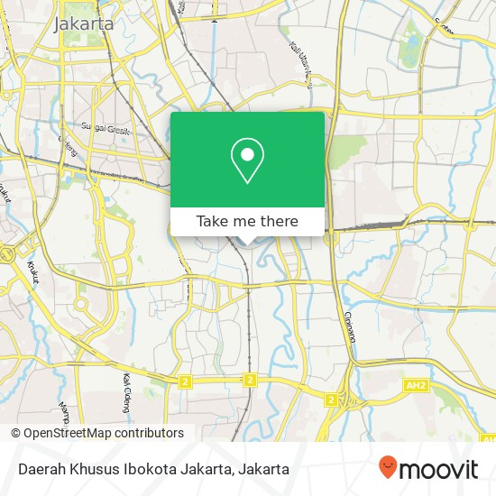 Daerah Khusus Ibokota Jakarta map