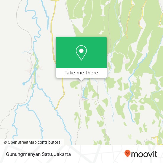 Gunungmenyan Satu map