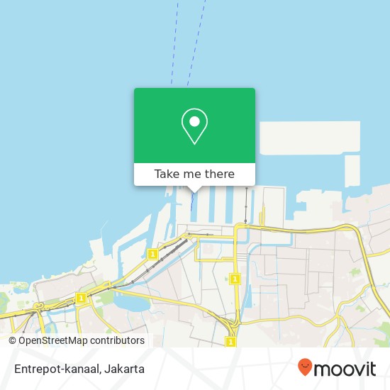 Entrepot-kanaal map